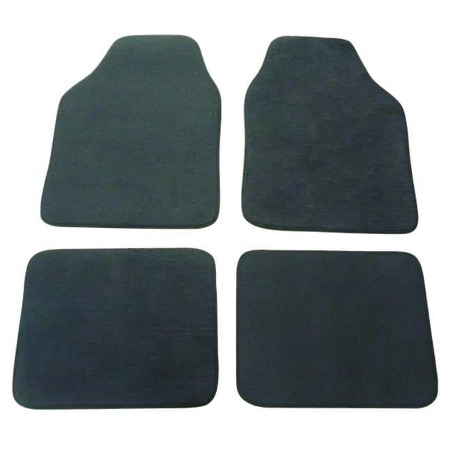 Grey Automotive 4-piece Carpet Floor Mat Set
