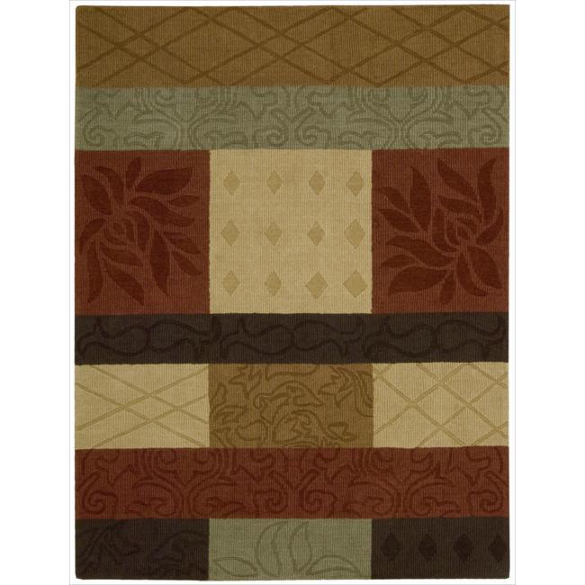 Nourison Hand-tufted Panache Multicolor Floral Rug - multi - 8' x 11'