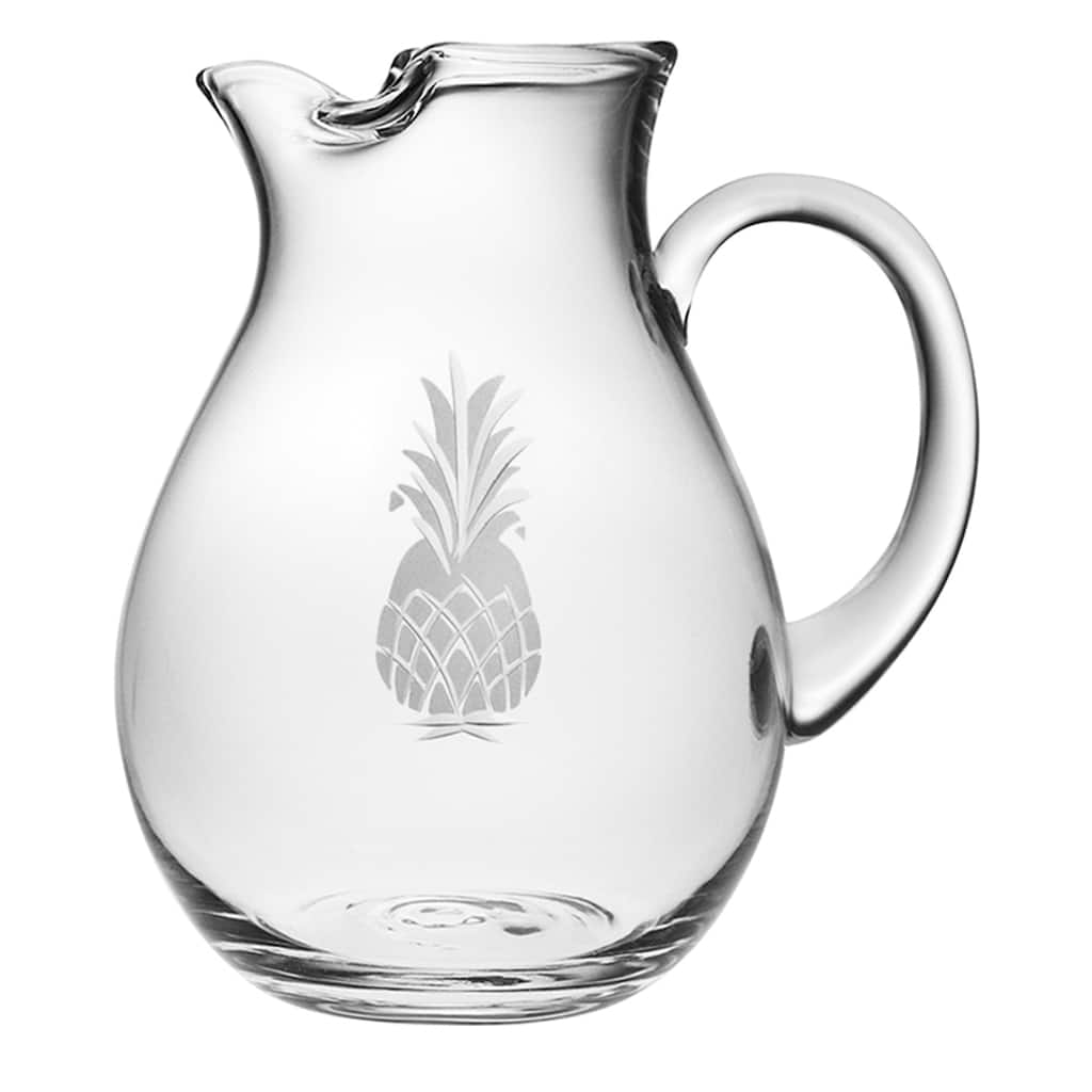 Pineapple Handcut Classic Round Pitcher