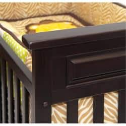 Shop Logan Traditional Jamocha Stationary Crib Free Shipping