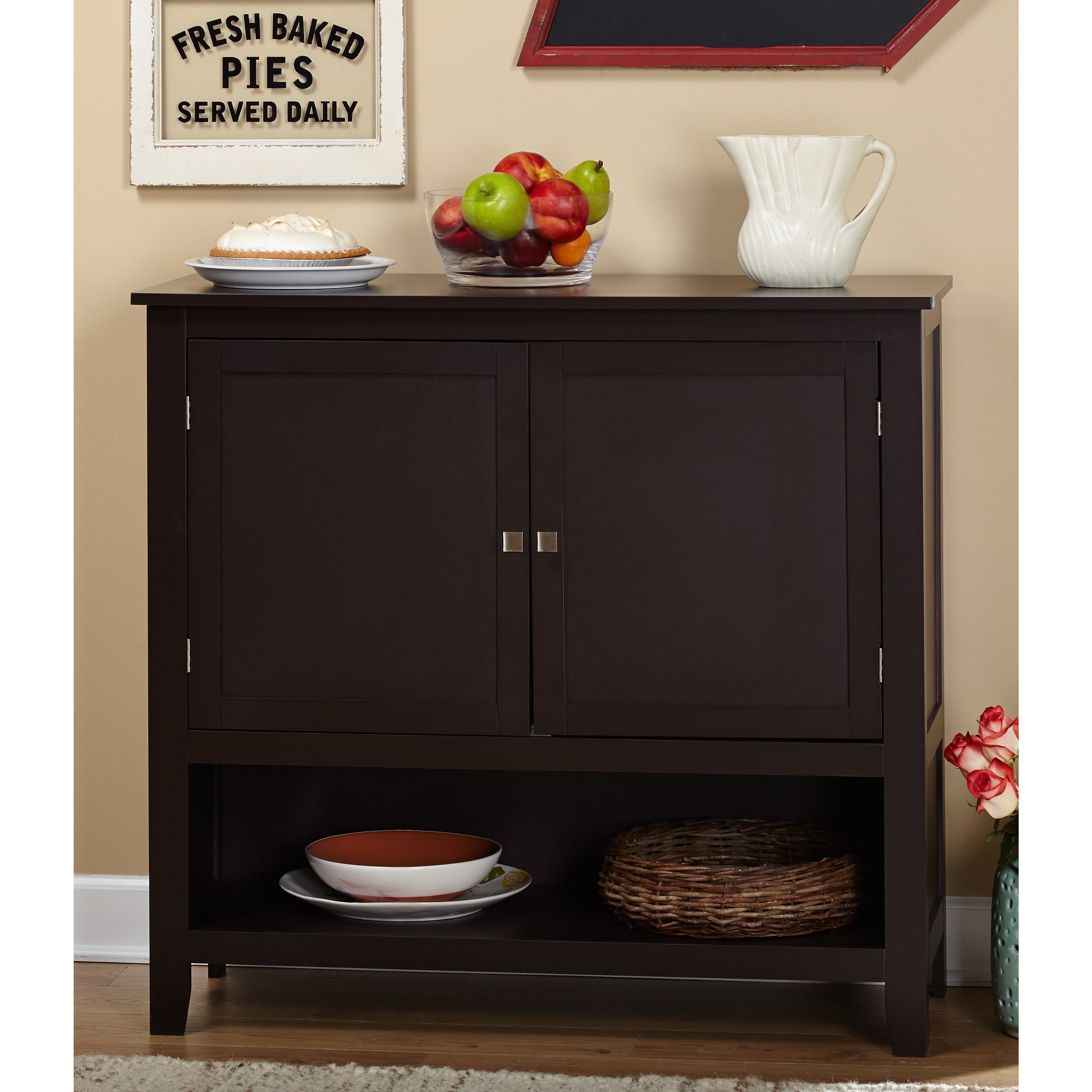 Montego Espresso Wooden Buffet