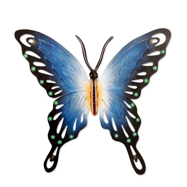 Shop Soul of Wisdom Purple Black Gold Rustic Handmade Butterfly Decor