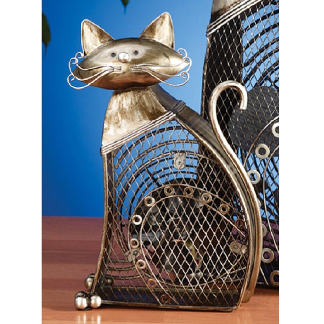 Deco Breeze Dbf0257 Small Cat Figurine Fan