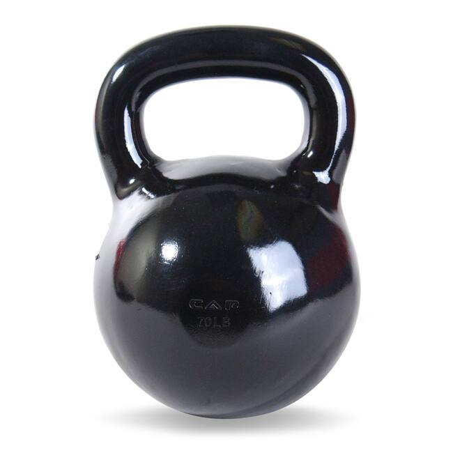 CAP Barbell 70-pound Cast Iron Kettlebell Weight (11' x 8' x 8')