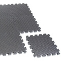 CAP Barbell Grey Foam Antimicrobial Puzzle Mats (Pack of 12)