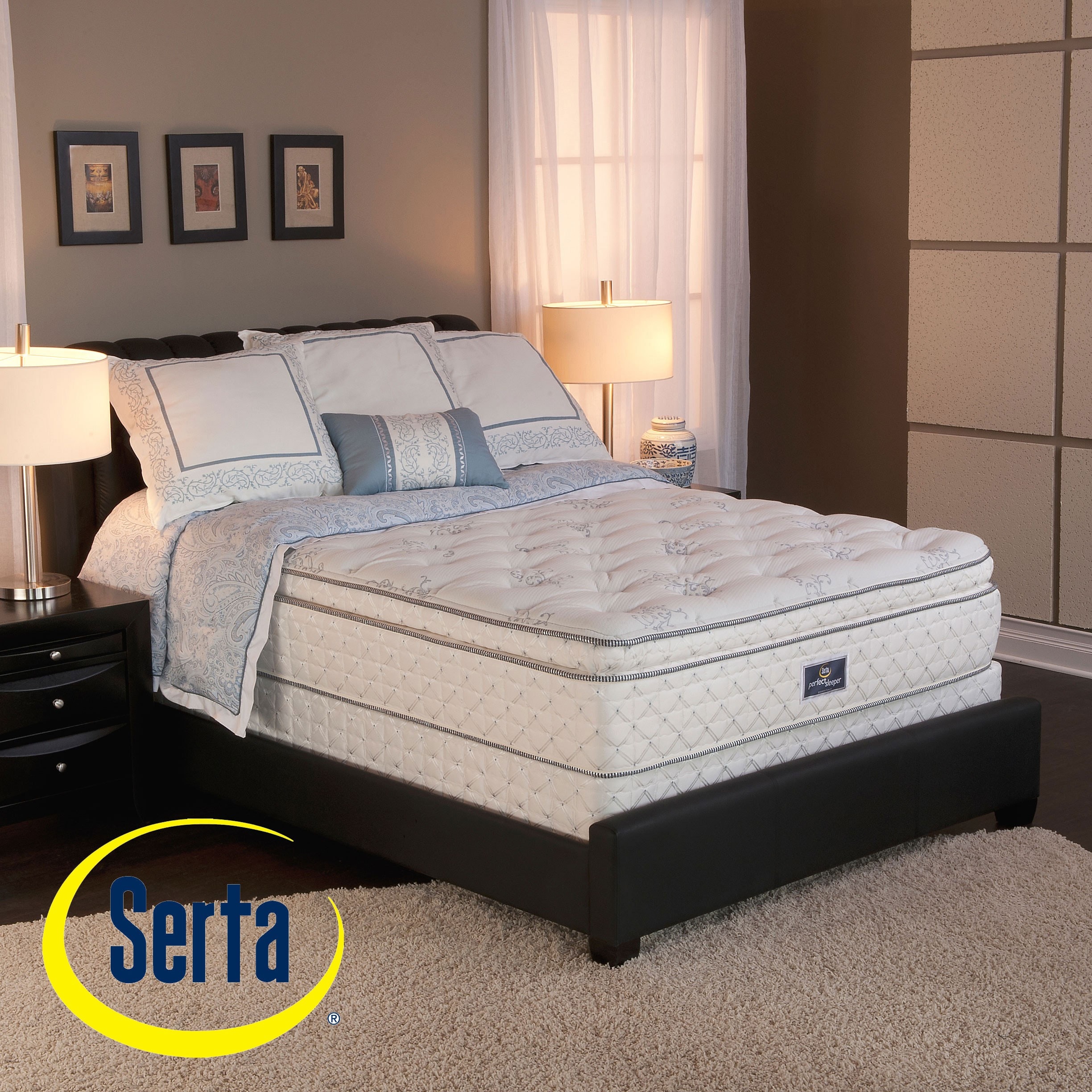 serta perfect sleeper bravada pillowtop mattress set