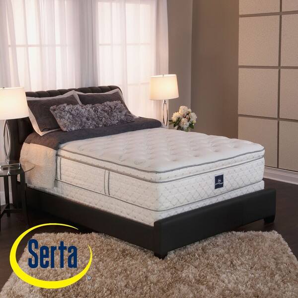 Serta queen size mattress on sale and box spring