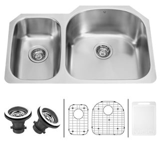 Undermount Kitchen Sinks The Best Deals For Sep 2017 Vigo 31 Inch Undermount Stainless Steel Kitchen Sink Two Grids And Strainers