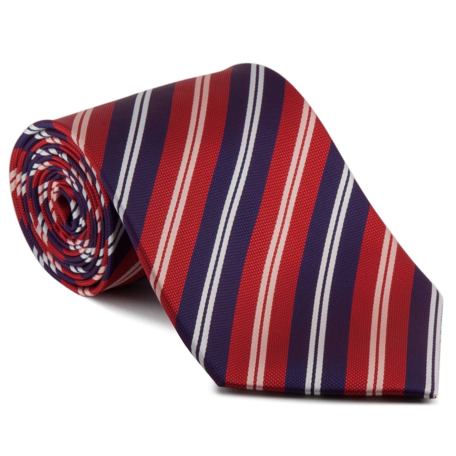 Platinum Ties Mens Pilot Striped Tie