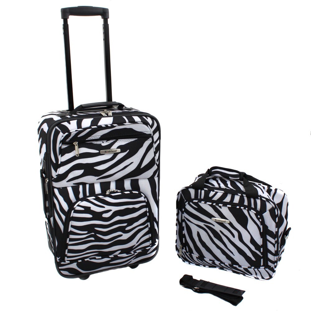 zebra luggage sets clearance