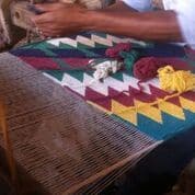 Handmade Brown Threaded Rayon from Bamboo Rug - 2' x 3'