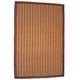 preview thumbnail 2 of 10, Handmade Brown Threaded Rayon from Bamboo Rug - 2' x 3'