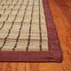 preview thumbnail 1 of 10, Handmade Brown Threaded Rayon from Bamboo Rug - 2' x 3'