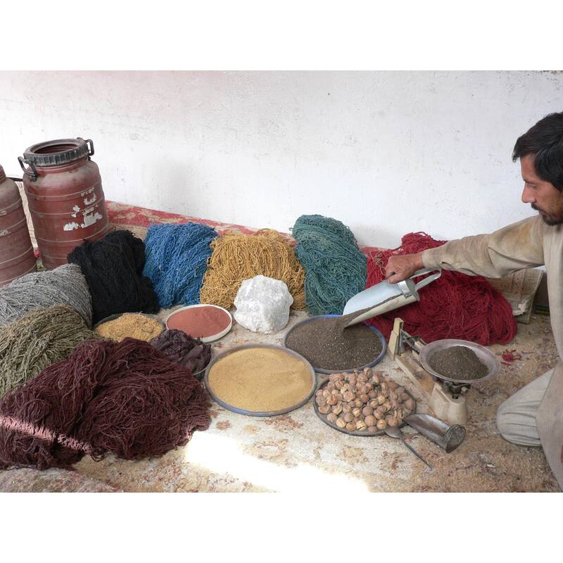 Handmade Brown Threaded Rayon from Bamboo Rug - 2' x 3'