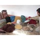 preview thumbnail 3 of 10, Handmade Brown Threaded Rayon from Bamboo Rug - 2' x 3'