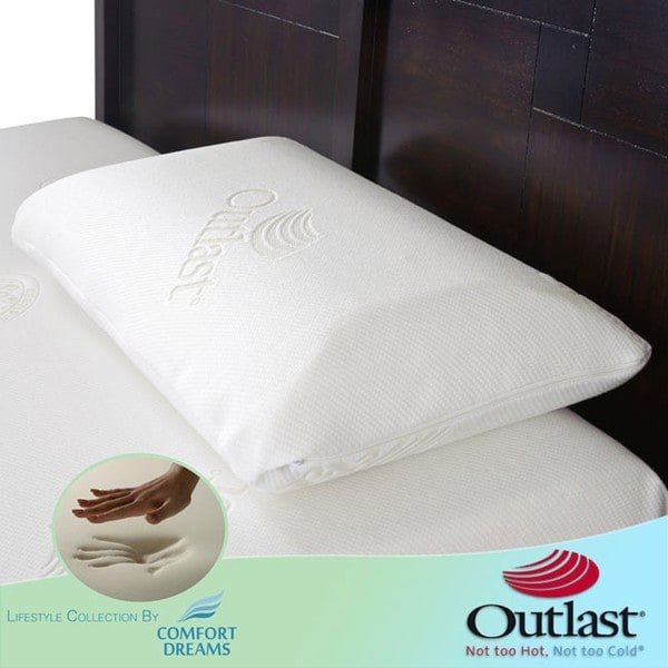 Comfort Dreams Outlast Standard Queen-size Memory Foam Pillow
