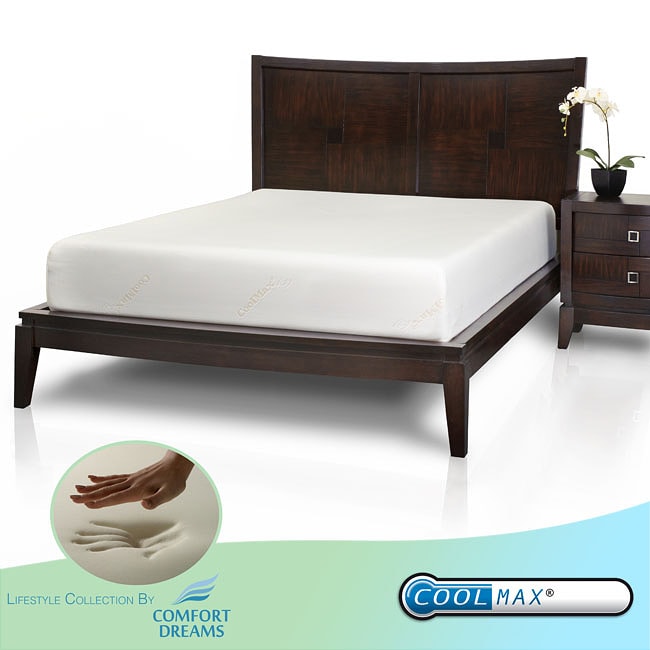 Comfort Dreams Coolmax 10 inch Twin size Memory Foam Mattress