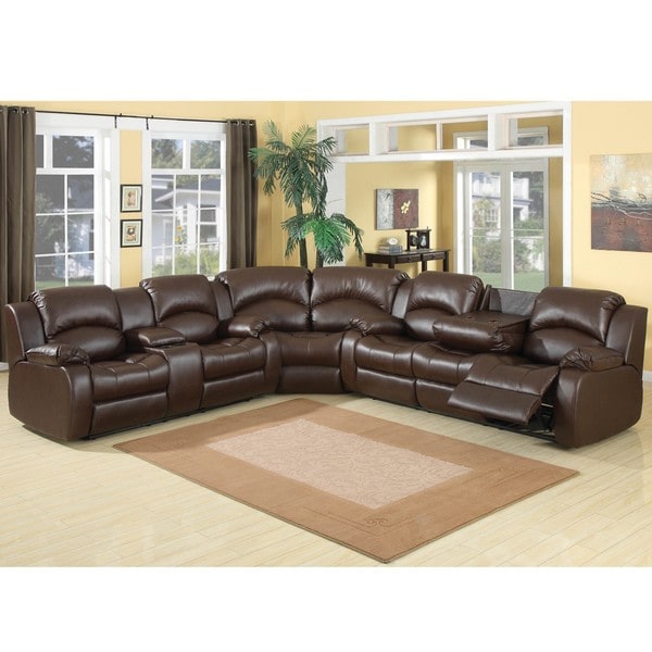 Samara 3 piece Reclining Sectional Sectional Sofas