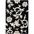 Safavieh Handmade Soho Sillo Black New Zealand Wool Rug - 2' x 3'