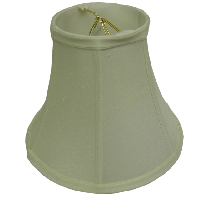 Round Off white Clip Lamp Shade (Off white Dimensions 10 inches in diameter x 8 inches high  )