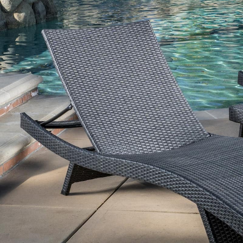 Vilano 3-piece Outdoor Lounge Set by Christopher Knight Home