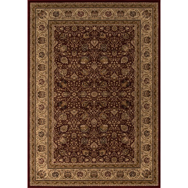 Momeni Royal Red Rug (5'3 X 7'7) - 5'3" x 7'7"