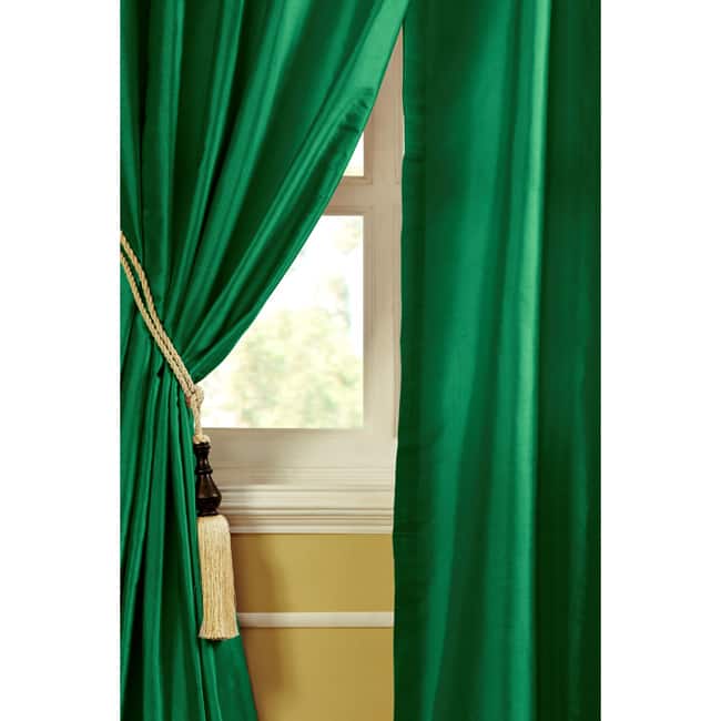 Mardi Dupioni Silk 96-inch Curtain Panel - 52 x 96