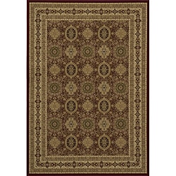 Westminster Tabriz Red Panel Rug (7'10 x 10'10) 7x9   10x14 Rugs