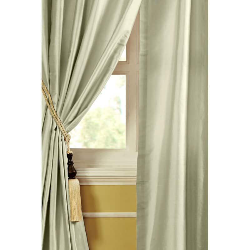 Mirla Dupioni Silk 84-inch Curtain Panel - 52 x 84