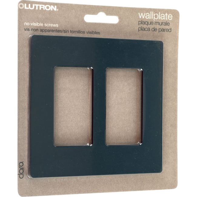 Lutron Claro Two-gang Rocker Wallplates (Set of 4)