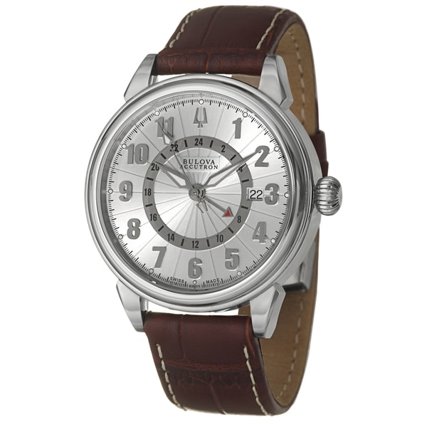 Shop Bulova Accutron Men's Swiss Made 21 Jewel Mechanical Watch - Free