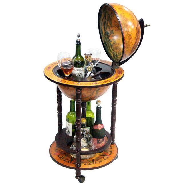 Merske Globes 13-inch Replica Italian Globe Bar