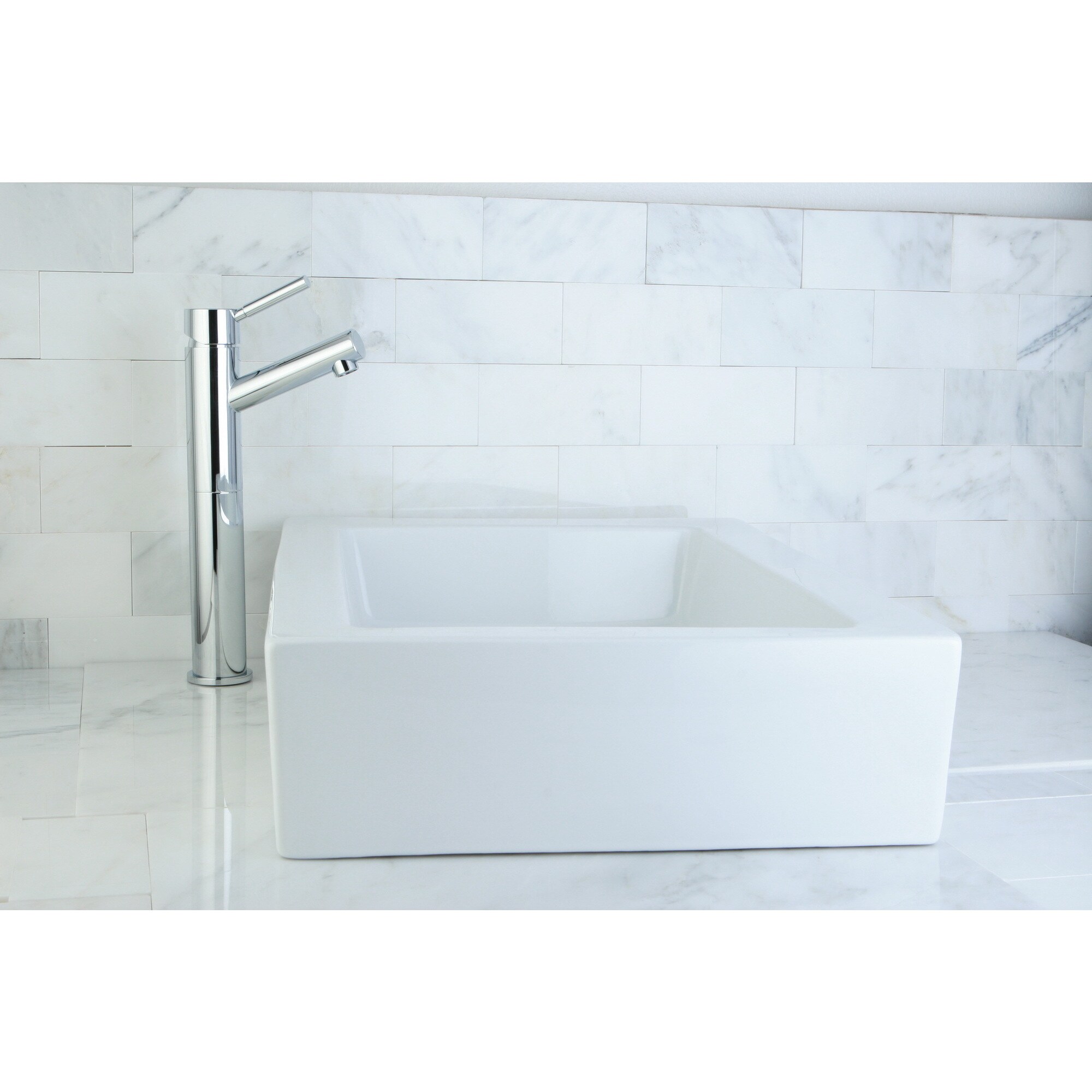 White Vitreous China 18 Inch Vessel Bathroom Sink On Sale Overstock 6016318