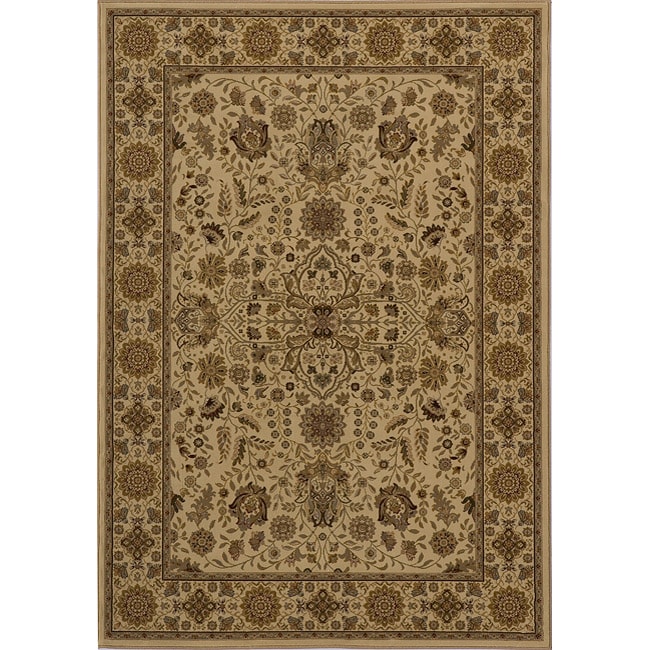 Power loomed Kerman Ivory Rug (20 X 3)