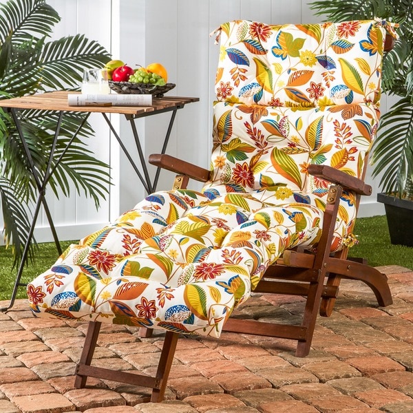 72-inch Outdoor Esprit Chaise Lounger Cushion - Free Shipping Today