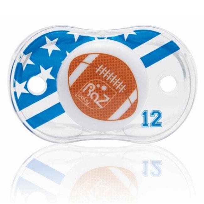 Razbaby Keep it kleen Football Pacifier