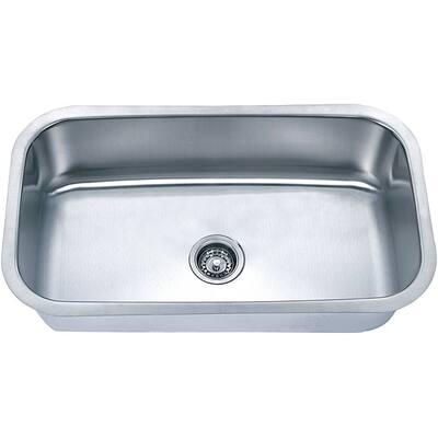 Fine Fixtures Undermount Stainless Steel Single Bowl Sink