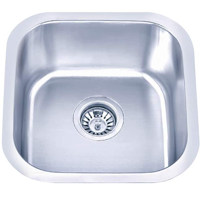 Fine Fixtures Undermount Stainless Steel Single-bowl Sink