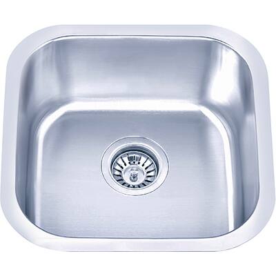 Fine Fixtures Undermount Stainless Steel Single-bowl Sink