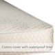 preview thumbnail 2 of 4, Sealy Soybean Plush Foam-core Crib Mattress with Waterproof Cover - Gold