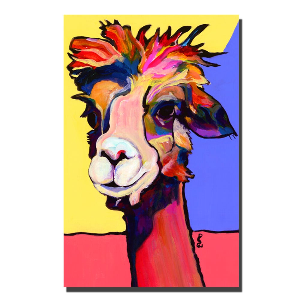 Pat Saunders-White 'Peaches' Gallery-wrapped Canvas Art