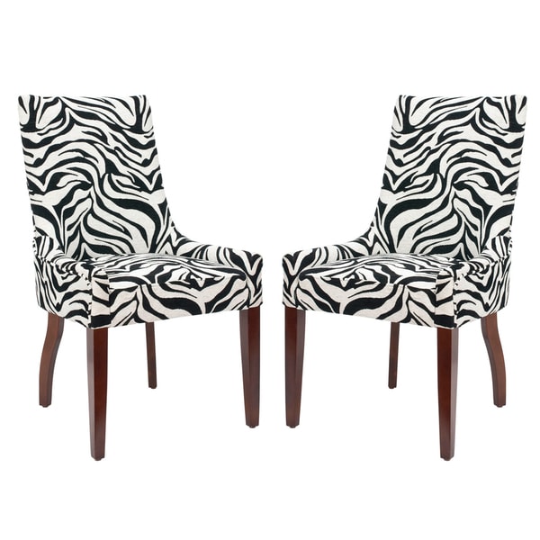 Shop Safavieh En Vogue Dining Zebra Print Black and White ...