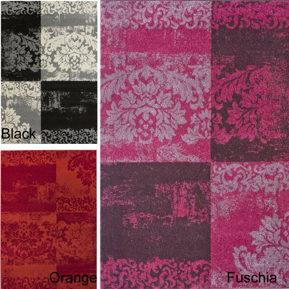 Nuloom Euro Overdyed Floral Rug (8 'x 11')