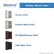 preview thumbnail 34 of 45, DreamLine Unidoor 51-52 in. W x 72 in. H Frameless Hinged Shower Door with Shelves - 51" - 52" W