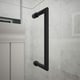 preview thumbnail 43 of 45, DreamLine Unidoor 51-52 in. W x 72 in. H Frameless Hinged Shower Door with Shelves - 51" - 52" W
