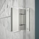 preview thumbnail 15 of 45, DreamLine Unidoor 51-52 in. W x 72 in. H Frameless Hinged Shower Door with Shelves - 51" - 52" W