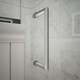 preview thumbnail 13 of 45, DreamLine Unidoor 51-52 in. W x 72 in. H Frameless Hinged Shower Door with Shelves - 51" - 52" W