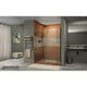 preview thumbnail 16 of 45, DreamLine Unidoor 47-48 in. W x 72 in. H Frameless Hinged Shower Door with Shelves - 47" - 48" W - 47" - 48" W