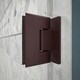 preview thumbnail 23 of 42, DreamLine Unidoor 39-40 in. W x 72 in. H Frameless Hinged Shower Door with Shelves - 39" - 40" W
