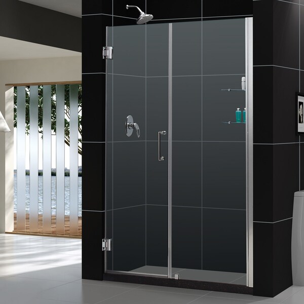 Shop DreamLine Unidoor 6061inch Frameless Adjustable Shower Door